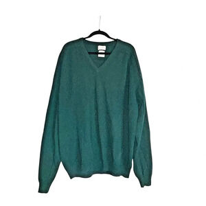 Vintage C.E. Forsyth Sz L/XL 100%‎ Scotish Wool Sweater Cozy Preppy